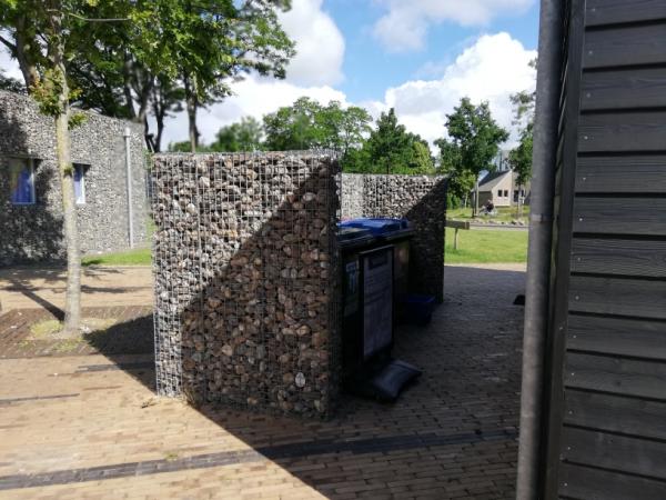 Schanskorven Kliko afscheiding zakelijke toepassing