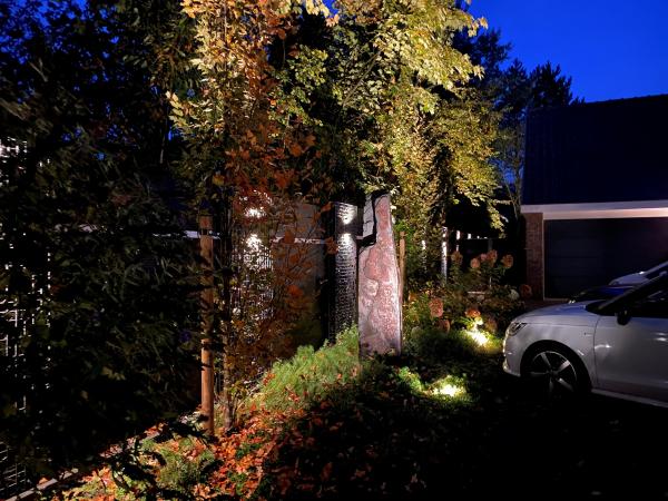 Suslight LED verlichting schanskorf en composiet schutting